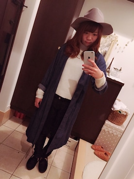 「ブラックウォッチ」｜「アイテム（ワンピース/ドレス）」を使った、maさん（レディース・154cm）の秋コーディネート