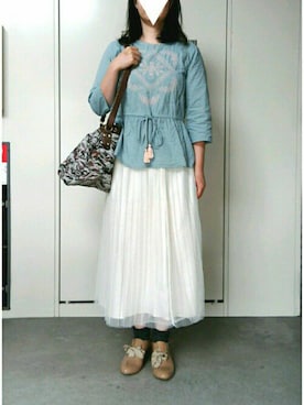 「KILKI（キルキー）のアイテム」を使った、亀子さん（レディース・162cm）の秋コーディネート