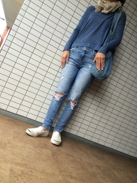 「CHARLI（チャーリー）のアイテム」を使った、chizuさん（レディース・160cm）の秋コーディネート