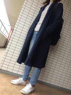 「WARREN SCOTT（ワレーンスコット）のアイテム」を使った、chizuさん（レディース・160cm）の秋コーディネート