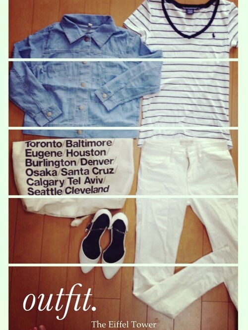 小池真友 Ralph Lauren Sportのtシャツ カットソーを使ったコーディネート Wear