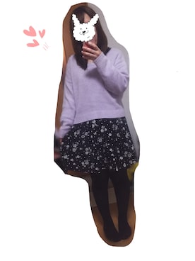 「RAW EDGE（ローエッヂ）のアイテム」を使った、獏さん（レディース・152cm）の冬コーディネート