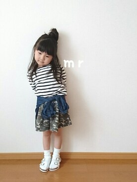 mrimyuさん（キッズ・100cm）の春コーディネート
