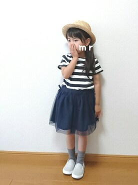mrimyuさん（キッズ・100cm）の夏コーディネート