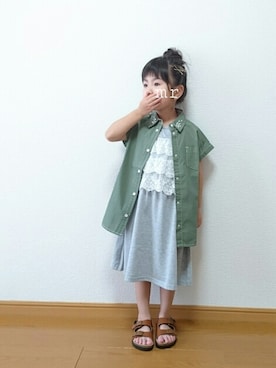 mrimyuさん（キッズ・100cm）の夏コーディネート