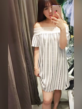 「Monica Vinader（モニカ ヴィナダー）のアイテム」を使った、Katieさん（レディース・160cm）の春コーディネート