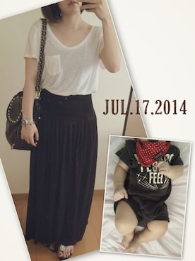 なむさん（レディース・156cm）の夏コーディネート