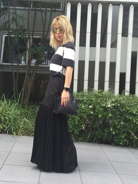 junnaさん（レディース・161cm）の夏コーディネート