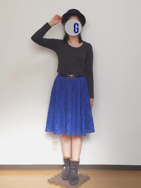 ごまさん（レディース・159cm）の秋コーディネート