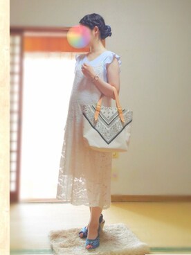 ごまさん(レディース・159cm)の夏コーディネート