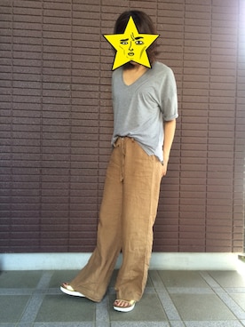 「marie（マーリエ）のアイテム」を使った、ruruさん（レディース・158cm）の夏コーディネート