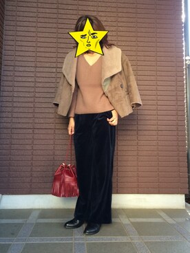 ruruさん(レディース・158cm)の冬コーディネート