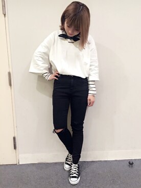「ページボーイ」｜52tanさん（レディース・154cm）の冬コーディネート