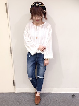 「ページボーイ」｜52tanさん（レディース・154cm）の冬コーディネート