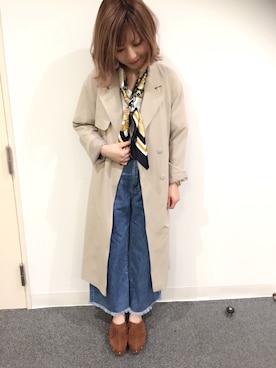 「ページボーイ」｜52tanさん（レディース・154cm）の冬コーディネート