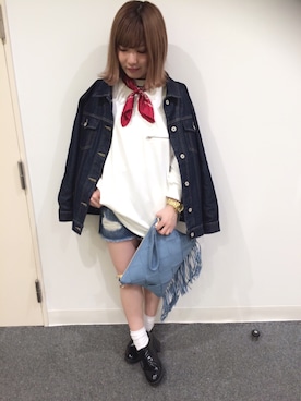 52tanさん（レディース・154cm）の冬コーディネート