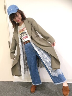 52tanさん(レディース・154cm)の春コーディネート