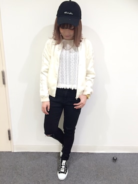 「ページボーイ」｜52tanさん（レディース・154cm）の春コーディネート