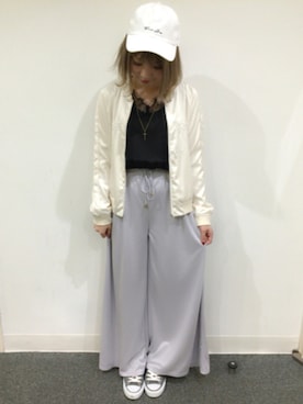 「ページボーイ」｜52tanさん（レディース・154cm）の春コーディネート