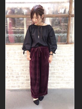 「原宿」｜「アイテム（パンプス）」を使った、52tanさん（レディース・154cm）の秋コーディネート