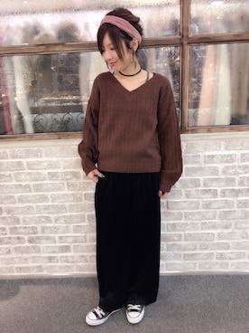 「ページボーイ」｜52tanさん（レディース・154cm）の秋コーディネート