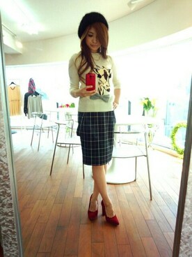 プレス芝田さんのコーディネート