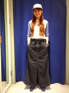ASAMI OKANOさん(レディース・160cm)の夏コーディネート