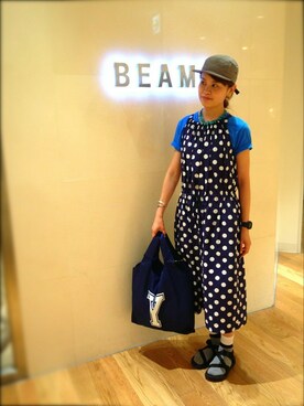 ASAMI OKANOさん（レディース・160cm）の夏コーディネート