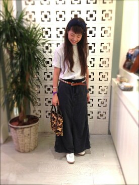 ASAMI OKANOさん(レディース・160cm)の夏コーディネート