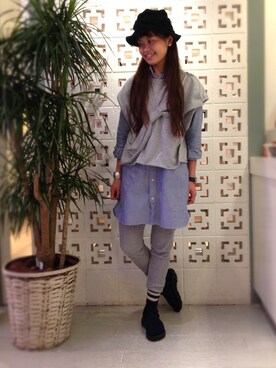 ASAMI OKANOさん(レディース・160cm)の秋コーディネート