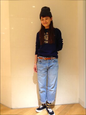 ASAMI OKANOさん（レディース・160cm）の秋コーディネート