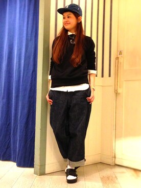 ASAMI OKANOさん（レディース・160cm）の春コーディネート