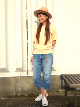 ASAMI OKANOさん（レディース・160cm）の春コーディネート