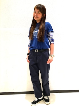 ASAMI OKANOさん（レディース・160cm）の春コーディネート