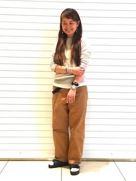 ASAMI OKANOさん（レディース・160cm）の春コーディネート