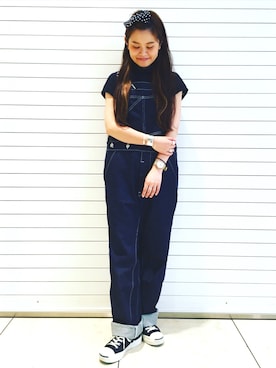 ASAMI OKANOさん（レディース・160cm）の春コーディネート