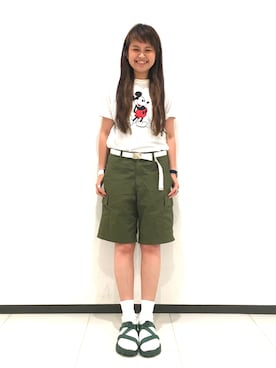 ASAMI OKANOさん（レディース・160cm）の春コーディネート