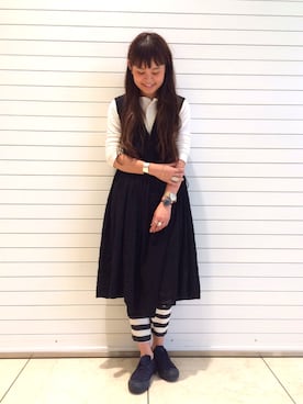 ASAMI OKANOさん（レディース・160cm）の夏コーディネート