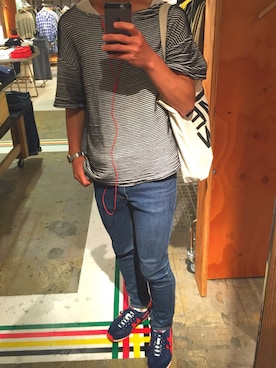 いおさん（メンズ・170cm）の春コーディネート