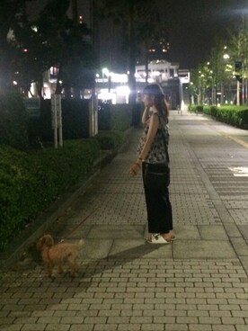 「お散歩」｜「アイテム（その他）」を使った、chixpさん（レディース・160cm）の夏コーディネート
