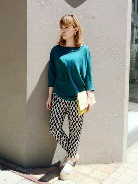 JOURNAL STANDARD Lady's 札幌店スタッフBさん（レディース・153cm）の夏コーディネート