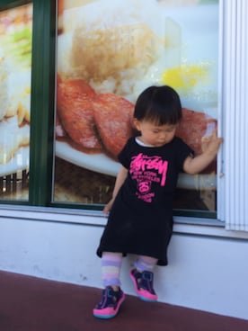 yume＊○さん（キッズ・80cm）の夏コーディネート