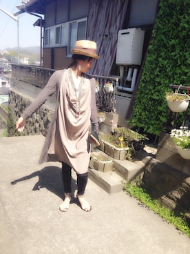 「GIUSEPPE ZANOTTI DESIGN（ジュゼッペザノッティデザイン）のアイテム（サンダル）」を使った、hiromin☆さん（レディース・170cm）の春コーディネート