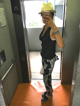 「Laula（ラウラ）のアイテム」を使った、hiromin☆さん（レディース・170cm）の夏コーディネート