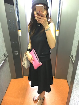 「GIUSEPPE ZANOTTI DESIGN（ジュゼッペザノッティデザイン）のアイテム（サンダル）」を使った、hiromin☆さん（レディース・170cm）の夏コーディネート