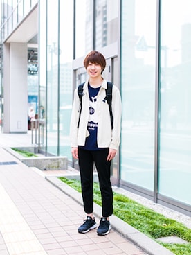 「DSPTCH（ディスピッチ）のアイテム」を使った、umeeeeさん（メンズ・173cm）の夏コーディネート