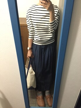 donkunさん（レディース・164cm）の春コーディネート