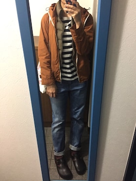 「rasox（ラソックス）のアイテム（ソックス/靴下）」を使った、donkunさん（レディース・163cm）の秋コーディネート