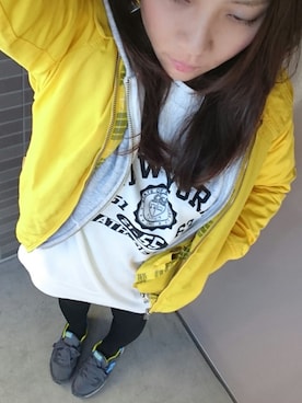 「Champion」｜「アイテム（カバーオール）」を使った、n0z0m1さん（レディース・150cm）の秋コーディネート