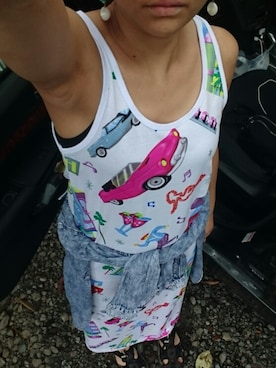 「JOYRICH」｜「アイテム（ワンピース/ドレス）」を使った、n0z0m1さん（レディース・150cm）の夏コーディネート